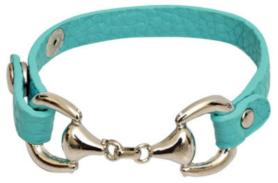 Snaffle Bit Snap Bracelet