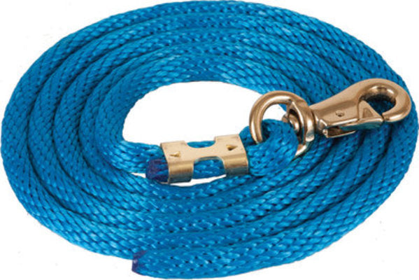 Solid Poly Lead Rope, Bull Snap