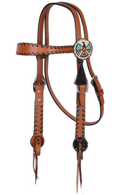 Alamo Saddlery Beaded Concho Tack