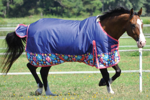 Jeffers 600D &amp;quot;Winter Blooms&amp;quot; Expression Blanket, 240g