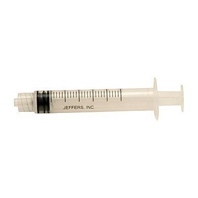 Jeffers Luer Lock Syringes, Singles