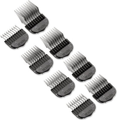 Andis 8-piece Adjustable Steel Comb Set