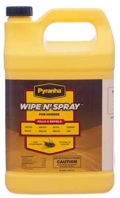Pyranha Wipe N&#39; Spray for Horses