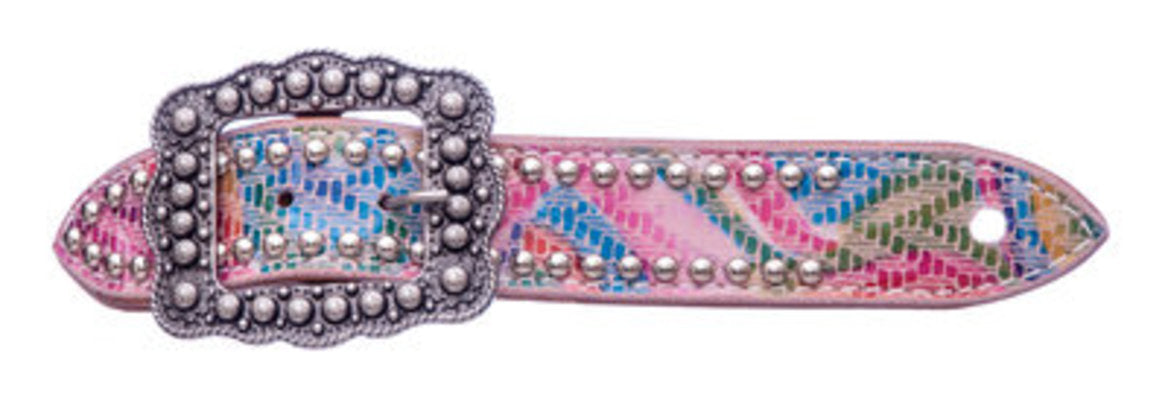Belt Spur Straps, Ladies, Silver Spots
