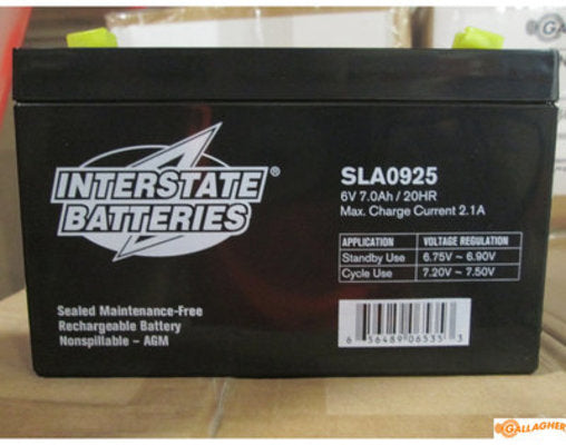 S17 Solar Replacement Battery, 6v