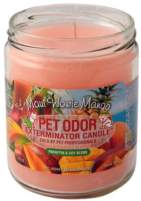 Pet Odor Exterminator Candle, Maui Wowie Mango