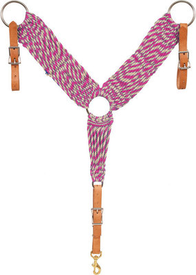 Color Twist Mohair Breast Collar, Horse