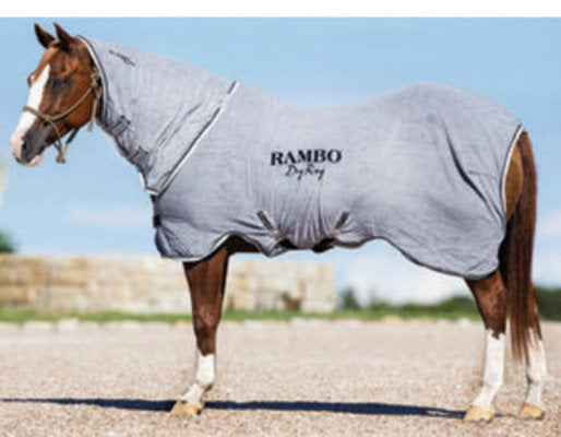 Rambo Dry Rug, Gray/Silver/Black