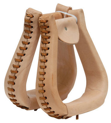 Leather Covered Overshoe Visalia Stirrup