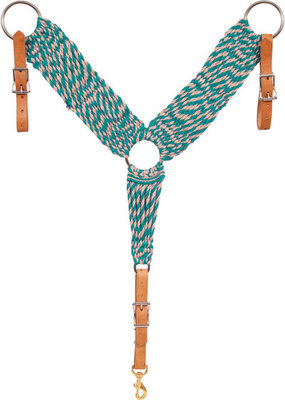 Color Twist Mohair Breast Collar, Horse