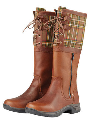 Dublin Thames Ladies Boots, Red Brown