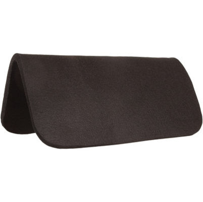 Dr. J Black Felt Saddle Pad 