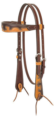 Weaver Wingtip Browband Headstall