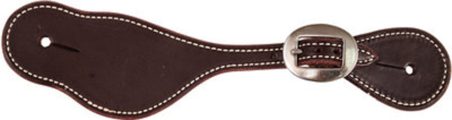 Premium Oiled Latigo Cowboy Spur Straps