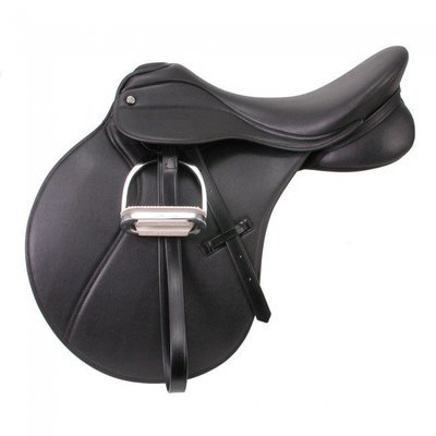 EquiRoyal Synthetic All Purpose Saddle, Wide Tree