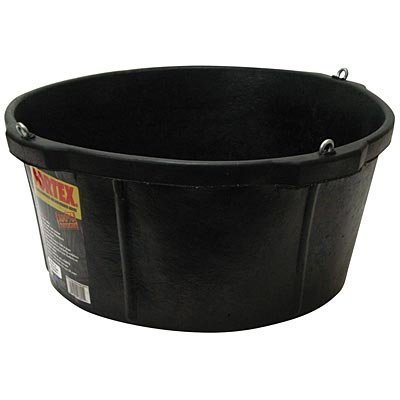 Rubber Feeder Tub, 6.5 gallon
