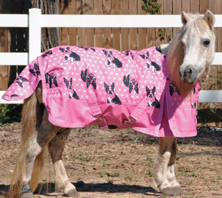 Pony Poppins 600D &amp;quot;Preppy Bostons&amp;quot; Expression Blanket, 240g