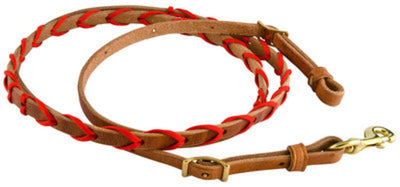 Paracord Laced Barrel Rein