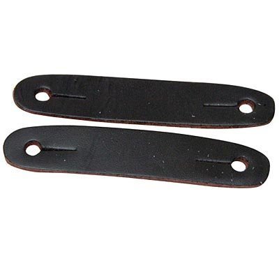 Jeffers Peacock Replacement Leather Tabs, pair