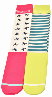 Knee Socks, 2 pair pack