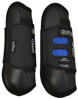 Dalmar Open Front Tendon Boot, Black