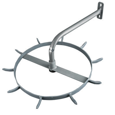 Wall Mount Rotary 10 Hook Tack Rack