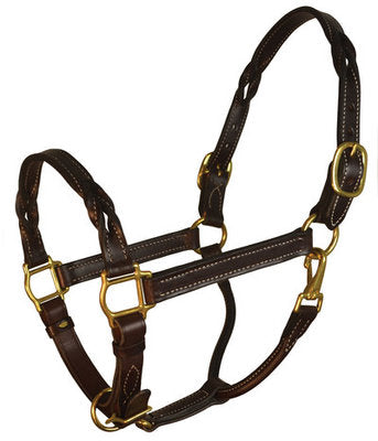 Perri&amp;#39;s Twisted Leather Halter