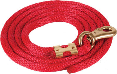 Solid Poly Lead Rope, Bull Snap