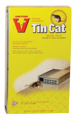 Tin Cat Mouse Trap
