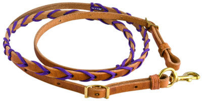 Paracord Laced Barrel Rein