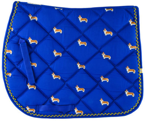 Lettia Collection Embroidered All Purpose Saddle Pad