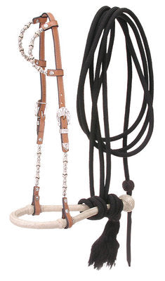 Double Ear Bosal &amp;amp; Mecate Set