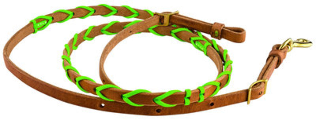 Paracord Laced Barrel Rein