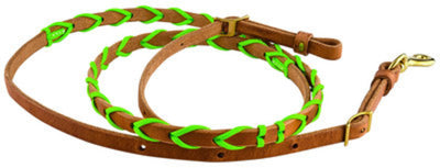 Paracord Laced Barrel Rein