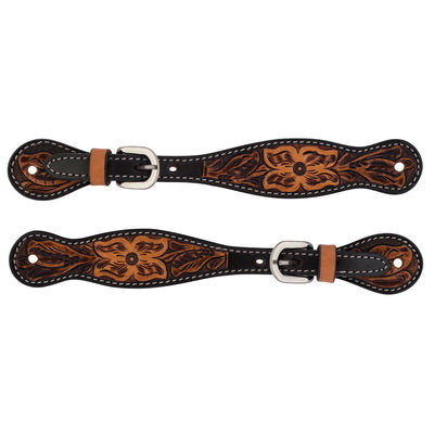 Turquoise Cross Floral Tooled Tack Collection