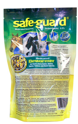SafeGuard Multi-Species Dewormer, Pellets