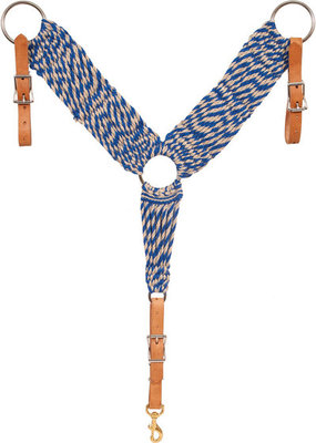 Color Twist Mohair Breast Collar, Horse