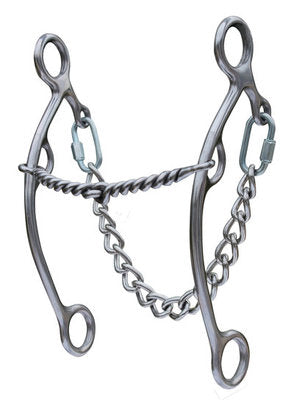 Professional&amp;#39;s Choice Twisted Wire Lifter Gag Bit