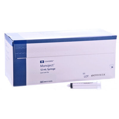 Monoject Luer Lock Syringes, Boxes