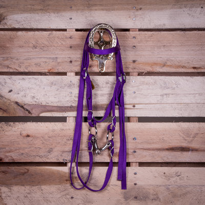 Miniature Horse Headstall with Bit &amp;amp; Reins