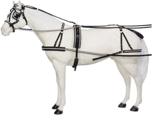 Crystal Herculean Nylon Driving Harness, Black