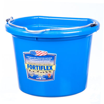 Fortiflex 8 Qt (2 Gallon) Flatback Bucket