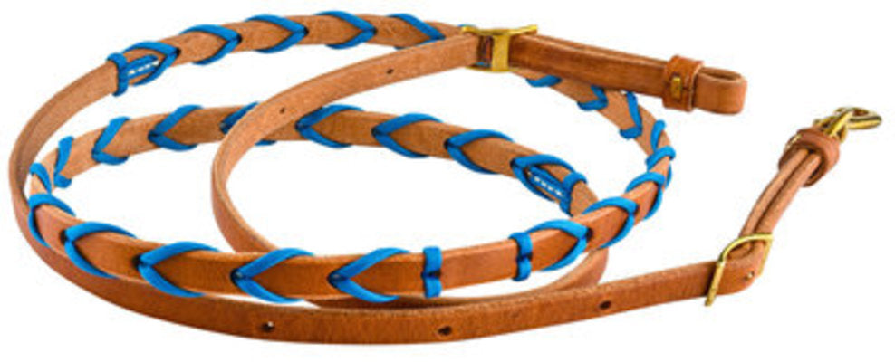 Paracord Laced Barrel Rein