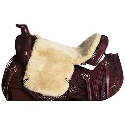Merino Sheepskin Deluxe Western Seat Saver