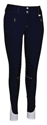 George H Morris Derby Silicone Knee Patch Breeches