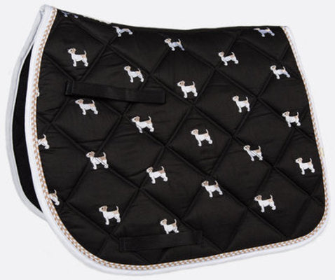 Lettia Collection Embroidered All Purpose Saddle Pad
