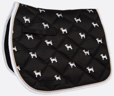 Lettia Collection Embroidered All Purpose Saddle Pad