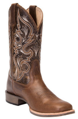Women&amp;#39;s All-Around Square Toe Autumn Boot, Wide, Vintage Brown