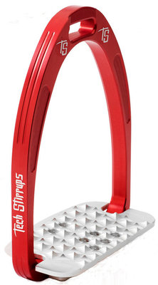 Tech Stirrups- Iris Cross Country Irons, 4-3/4&quot;