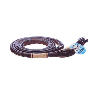 Buffalo Leather Rawhide Collection, Split Reins